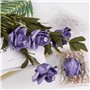 AIEX Lot de 320 épingles à tête en Perles de Cristal - 4 Styles - Épingles à tête Droite pour Banquet, fête de Mariage, Annivers