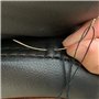 AIEX 18 Pièces Outil Cuir Aiguilles à Coudre pour Réparation de Cuir pour Cuir D'ameublement, Tapis, Toile, Accessoires de Coutu