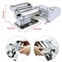 machine à pâtes automatique avec manivelle et rouleaux multifonctionnel