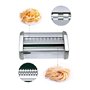 Shule Machine à pâtes électrique à raviolis avec moteur, machine à pâtes automatique avec manivelle et rouleaux multifonctionnel