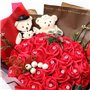 oupados 100 Pièces Épingles à Coudre Épingles à Fleurs en Cristal de Diamant Épingles Droite avec Boîte pour la Mariée Bricolage