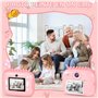 Appareil Photo Numérique Instantané,avec Papier d'impression & Carte TF 32G, Caméra Vidéo avec Stylos Colorés pour Le Bricolage,
