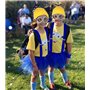 Minion Costume Minion Lunettes Kits Minion Cosplay Carnaval Halloween Cosplay Accessoires pour Minion Deguisement Femme Homme En