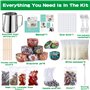 DIY Kit Parfumées Bougies avec Cire de Soja Naturelle