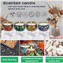 NEMMXUB Kit de Fabrication de Bougies,DIY Kit Parfumées Bougies avec Cire de Soja Naturelle, kit Bougie a Faire Soi Meme Adulte 