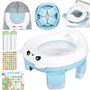 MAISITOO Pot Pliable pour Bébé – Toilette d'apprentissage 3-en-1 avec Sacs Jetables