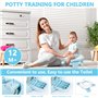 MAISITOO Pot Pliable pour Bébé – Toilette d'apprentissage 3-en-1 avec Sacs Jetables, Sac de Rangement, Autocollants & Design Ant