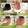 POWZOO Filet Anti Limaces et Escargots,12.7cm x 9 m Filet en Cuivre Anti Limace,Ruban de Cuivre Contre Les Escargots,pour Protec