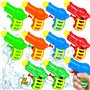 SaiXuan Pistolets à Eau Lot de 10 – Mini Pistolets à Eau Colorés pour Enfants dès 3 Ans – Jouets d'Été Légers et Anti-Fuite pour