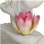 Verus Brûle-encens à refoulement en céramique avec 10 cônes d’encens, forme de feuille de lotus (lotus 6)