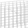 Lot de 50 Entretoises pour Gabion, Crochet pour Gabion Crochets de gabion 50 pcs Acier galvanisé 10 cm
