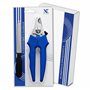 XE Acier Inoxydable Coupe-Ongles à Poignée Antidérapante pour Animaux de Compagnie avec Protection
