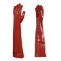 Venitex Gants résistant aux produits chimiques anti-acide Unisexe Couleur Rouge Taille 10 Longueur 60 cm