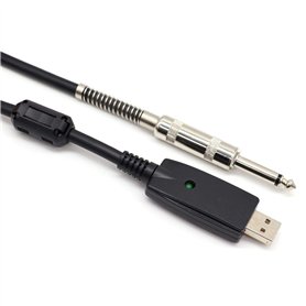 SiYear Câble USB de guitare – Interface USB 2.0 mâle vers TS mono 6
