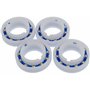 Lodd Pool - Lot de 4 roulements à Billes adaptables pour Polaris 280 180 Roue Robot Nettoyeur de Piscine C60