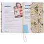 Oxrose Protège Carnet De Santé Pour Bébé Beige – Format A5 15x21 cm – Rabats Pour Ranger Les Ordonnances