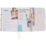 Oxrose Protège Carnet De Santé Pour Bébé Beige – Format A5 15x21 cm – Rabats Pour Ranger Les Ordonnances