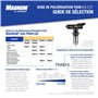 Magnum by Graco 17C245 Pistolet à Peinture airless A45 ProPLUS, unité puissante sur Roues, projets domestiques de Grande envergu