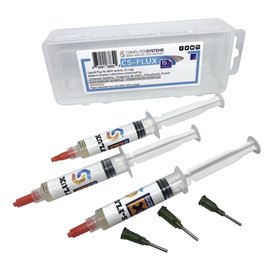 CS-FLUX rebillage faible viscosité sans halogène flux de liquide pour BGA composant retravailler refusion 15g. Idéal pour les ré