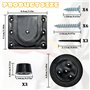 SLTAXAR Support de Fixation pour Fléchettes Support Mural Stable pour Fléchettes Support Cible de Fléchettes Fixation Fléchettes