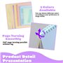 SLTAXAR 15PCS Peignes de Reliure en Plastique 12MM 30 Trous Peignes en Plastique pour Reliure Peignes Spirales pour Reliure Anne