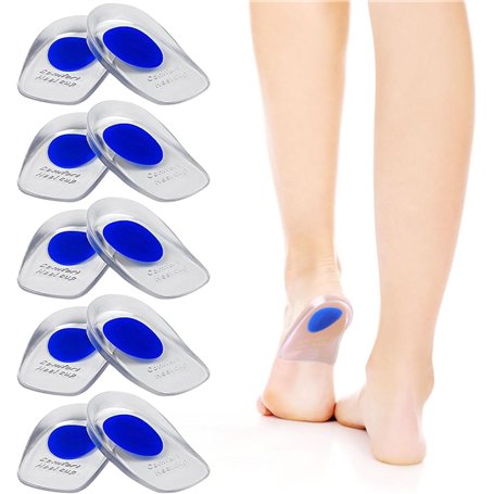 MINISOISO 5 Paires Talonnettes en Gel