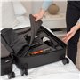 Lazenne Elite | Valise à Vin Élégante et Légère pour 12 Bouteilles, Bagage à vin, avec Serrure TSA Approuvée, Conception Durable