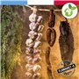 Tube Fumoir pour fumage au barbecue [FlaMagic ®] – 100% français & éco-responsable – boite de fumage + copeaux de bois recyclé s