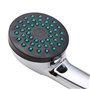 Pommeau de douche de rechange en plastique pour salle de bain - Universel - Haute pression - Fonction unique - Amovible - Portab