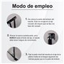 Jeu de 2 amortisseurs ou Ressorts à gaz pour lit Coffre 1150N - Collier M-8 - Idéal pour lit Coffre 135 cm - Cuens