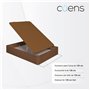 Jeu de 2 amortisseurs ou ressorts à gaz pour lit coffre 1150N boule-clip - Idéal pour lit coffre 135 cm - Cuens