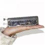 Swan SW1040 Harmonica chromatique 10 trous 40 tonalités Do Touche pour adultes étudiants débutants Jouer professionnel Instrumen