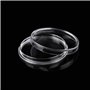 Lot de 100 capsules et 4 tailles en plastique EVA avec joint de protection, album rond pour pièces de monnaie avec boîte de rang
