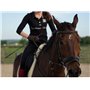 Prairie Horse Supply Batte de Saut de Luxe 18 Pouces cravache d'équitation Cheval Anglais équestre avec Manche en Fibre de Verre