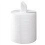 Essuie-mains gauffrés blanc 2x18g/m² - Carton de 6 rouleaux - Dévidage central -2 plis - 450 formats 20x25cm - H261GSM- Certifié