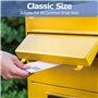 Lot de 50 enveloppes C4 A4 blanches avec fenêtre, autocollantes, avec bande détachable, structure en chiffre, impression intérie