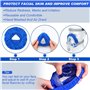 Doublures De Masque Cpap Facial Réutilisables Housses de Masque 4 Pièces Coussins Masque Pression Accessoires Cpap pour Réduire 