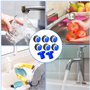 Mousseur Robinet Cuisine, 6 Pièces Aérateur Robinet M18.5 Embout Robinet Cuisine Aérateur de Robinet pour Robinet pour la Cuisin