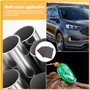 Lot de 24 éponges abrasives souples - Grain 180 à 3000 - Blocs de ponçage manuels - Papier abrasif sec humide pour bois, cloison