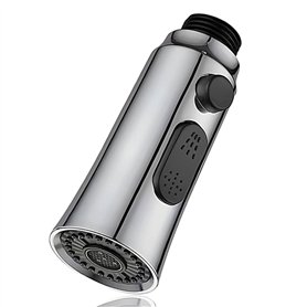 Pommeau Douche Robinet Cuisine 3 Modes Robinet Eau Adaptateur Robinet Eau Embout Cuisine Pommeau de Douche Pivotant Robinet Robi