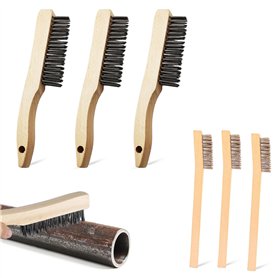 Lot de 6 brosses métalliques