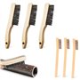 Lot de 6 brosses métalliques