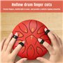 1 paire de maillets de xylophone, maillets en bois avec 4 doigtiers en silicone pour percussion, carillon avec manche en bois