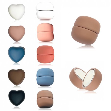 Lot de 10 paires de punaises magnétiques hijab - Aimants sans broches - Petites épingles hijab solides - Fermoir magnétique pour