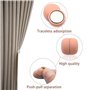 Lot de 10 paires de punaises magnétiques hijab - Aimants sans broches - Petites épingles hijab solides - Fermoir magnétique pour