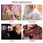 Lot de 10 paires de punaises magnétiques hijab - Aimants sans broches - Petites épingles hijab solides - Fermoir magnétique pour