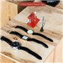 YAKLEE Outil de Réparation de Montre Extracteur de Montre Professionnel Presse à Aiguille de Montre Kits de Réparation de Montre
