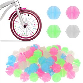 Prmape 108 Pièces Perles Rayons Velo