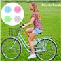 Prmape 108 Pièces Perles Rayons Velo, Clip Rayon Vélo Coloré, Accessoires de Décoration de Bicyclette, Spoke Décoration Perle po