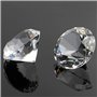 Dylan-EU 30 pcs Diamants Artificiels Verre Cristal Transparent Strass Décoratifs pour Cadeaux de Table Décoration de fête Mariag